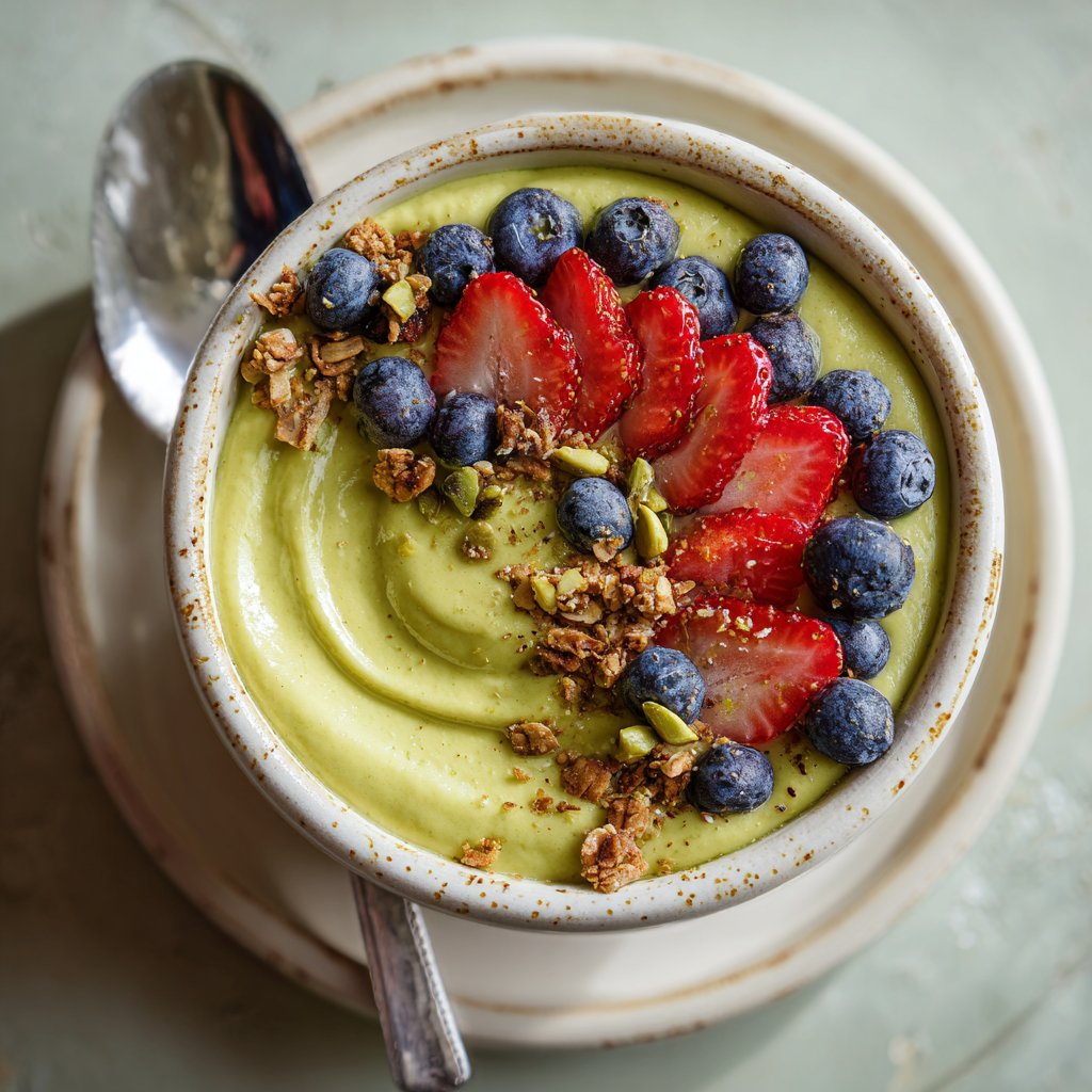 Avocado Berry Smoothie Bowl